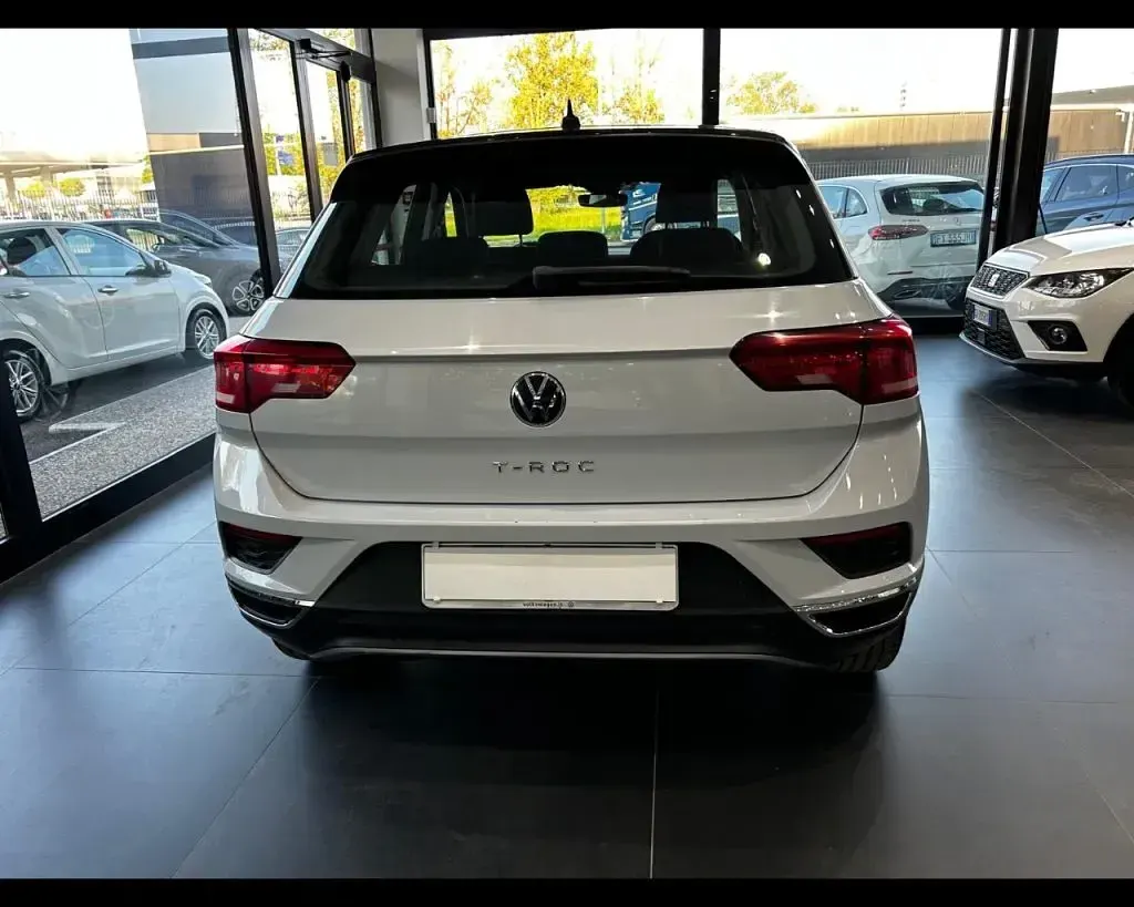 Usata VW T-Roc Style 150 CV (110 kW) 2021 Bianco SUV