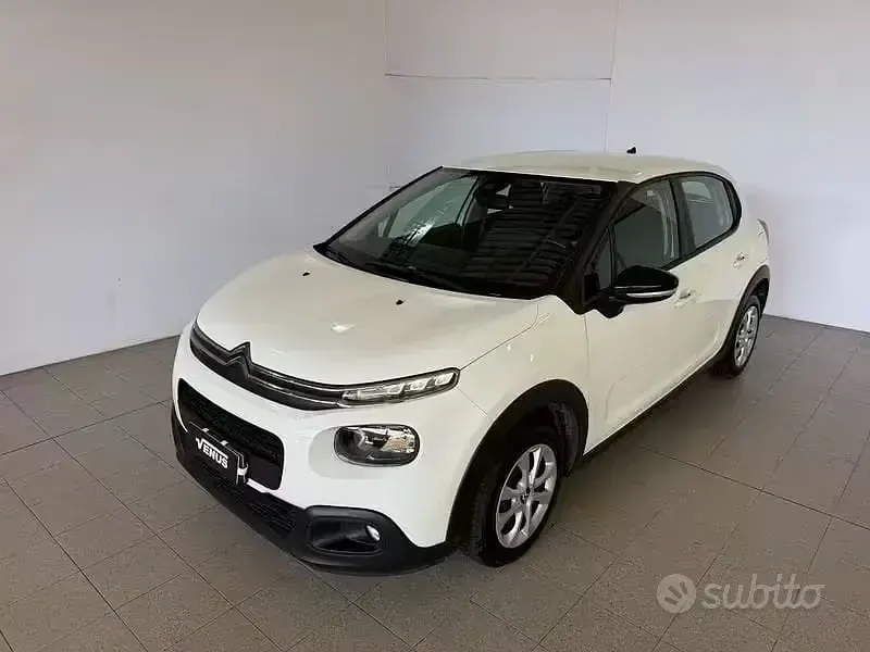 Usata Citroën C3 Feel 83 CV (61 kW) 2019 Bianco Utilitaria