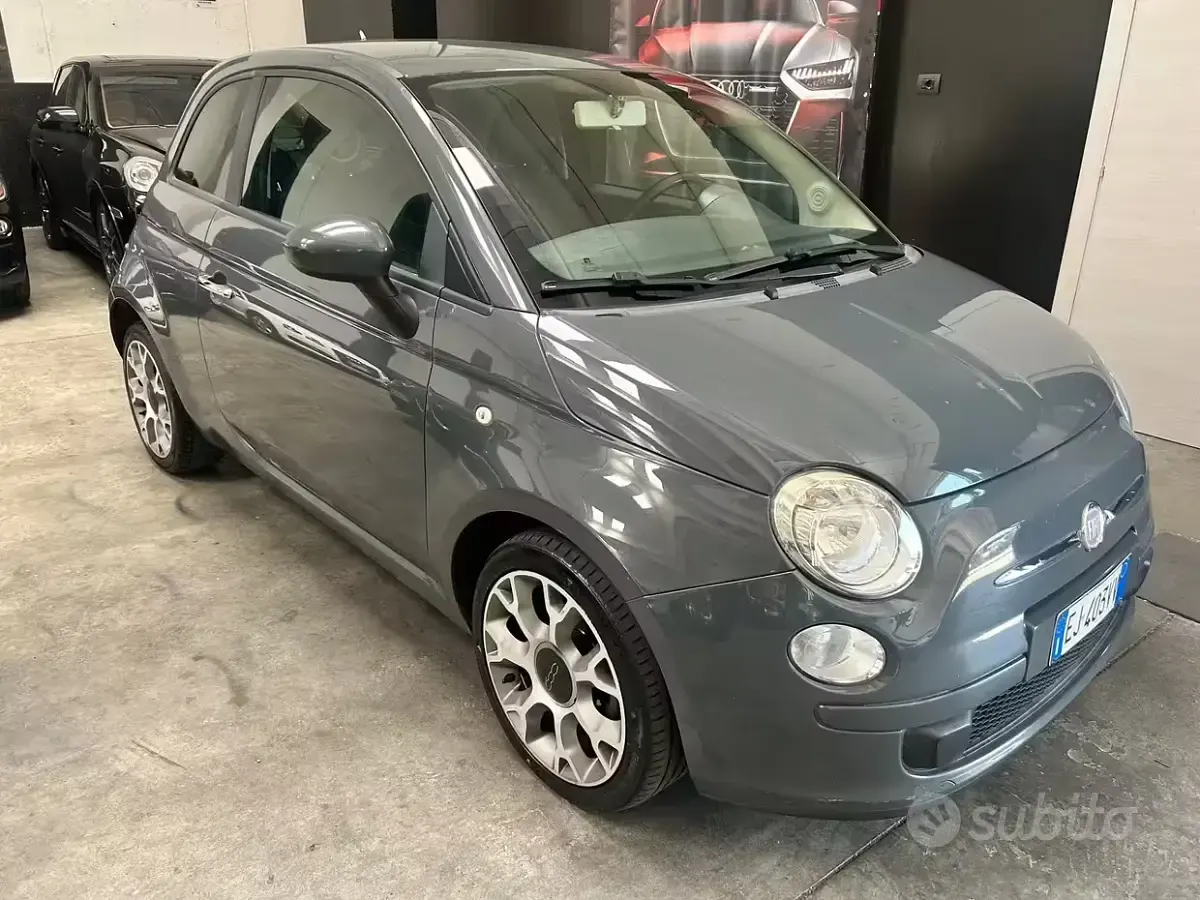 Usata Fiat 500 95 CV (69 kW) 2011 Grigio Utilitaria