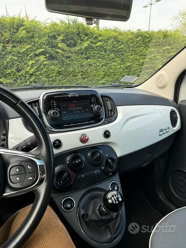 Usata Fiat 500 Lounge 2016 Bianco Utilitaria