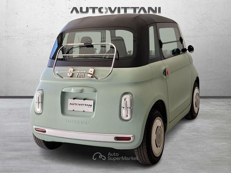Usata Fiat Topolino 5 kW (8 CV) 2024 Verde chiaro Utilitaria