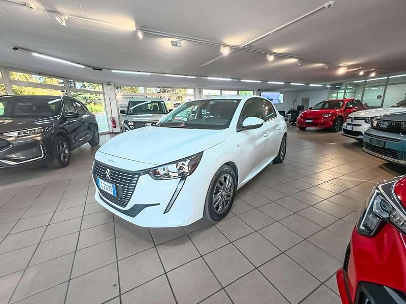 Usata Peugeot 208 Active 102 CV (75 kW) 2021 Bianco Utilitaria