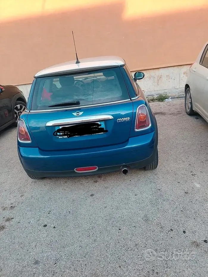 Usata Mini Cooper 2007 Blu Utilitaria