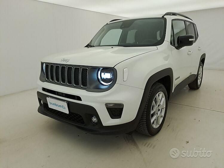 Bianco Usata 2023 Jeep Renegade Limited SUV | 16.990 € (Super prezzo) - Immagine 1/4