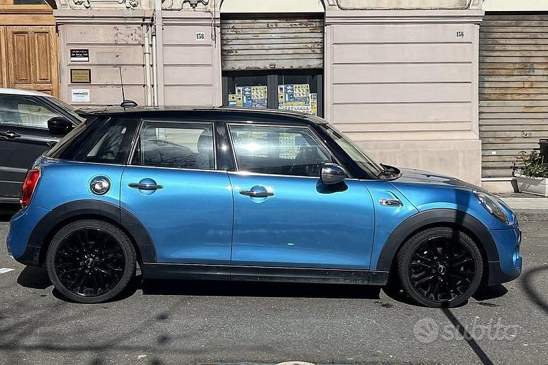 Usata Mini Cooper SD 170 CV (125 kW) 2014 Blu Utilitaria