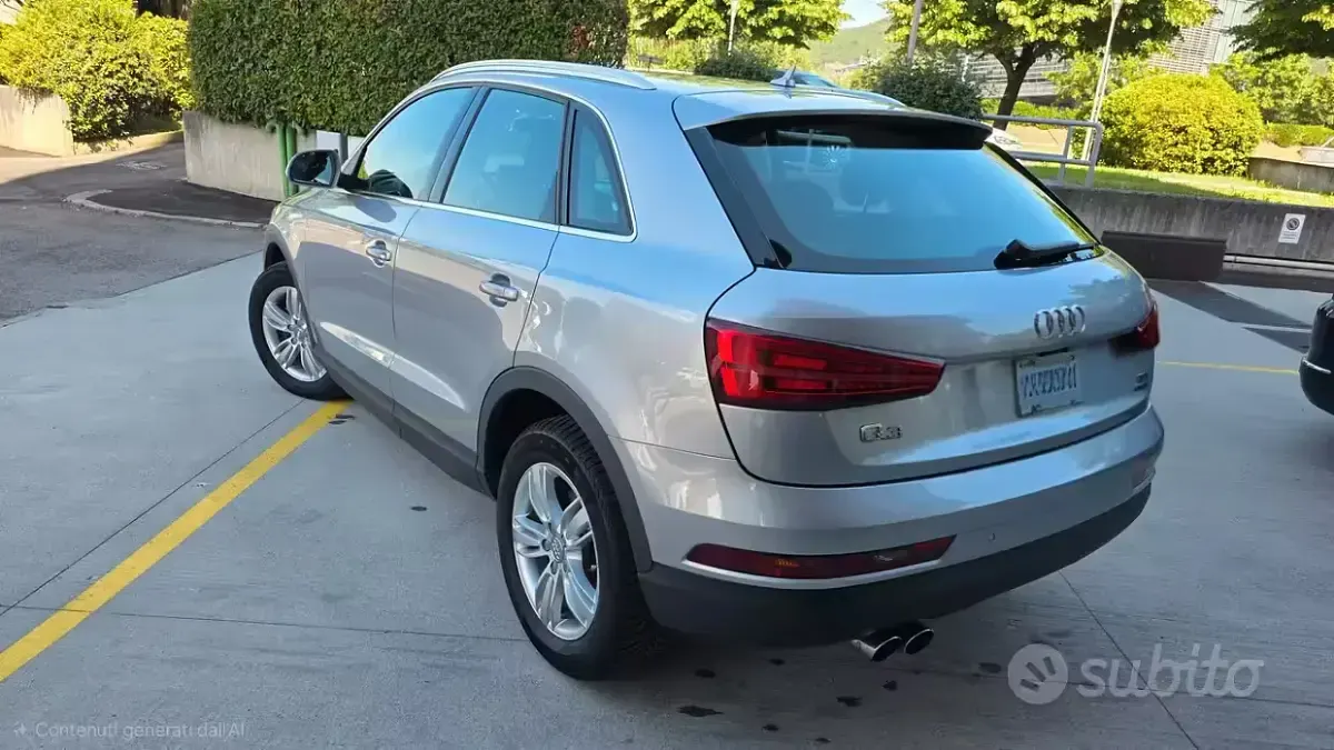 Usata Audi Q3 Ambiente 150 CV (110 kW) 2015 Grigio SUV