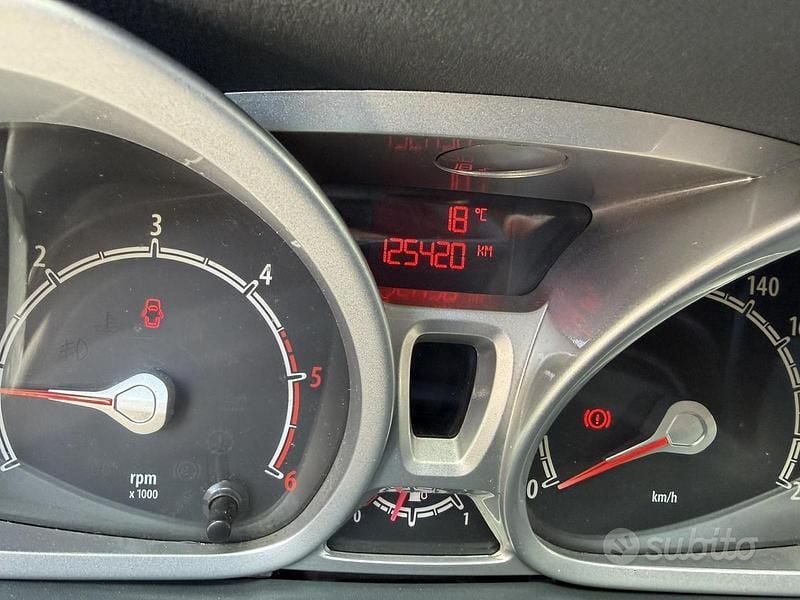 Usata Ford Fiesta Titanium 2010 Nero Utilitaria