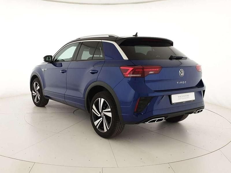 Usata VW T-Roc R-line Plus 150 CV (110 kW) 2024 Lapiz blue metallizzato nero SUV