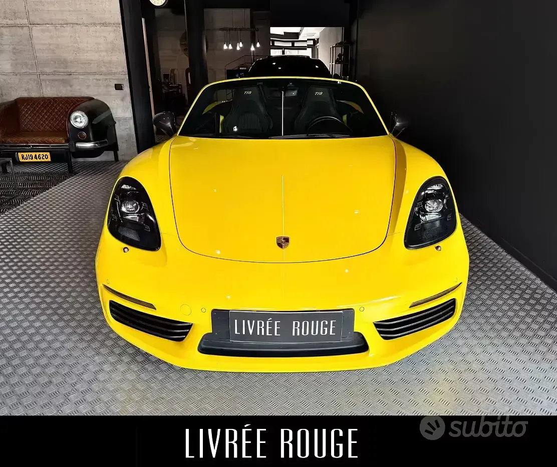 Usata Porsche 718 299 CV (219 kW) 2019 Giallo Cabrio