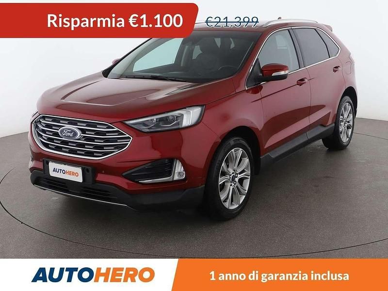 Rosso Usata 2019 Ford Edge Titanium SUV | 20.299 € (Ottimo prezzo) - Immagine 1/3