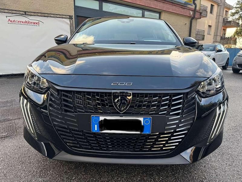 Nuova Peugeot 208 Style 101 CV (74 kW) 2025 Nero Utilitaria