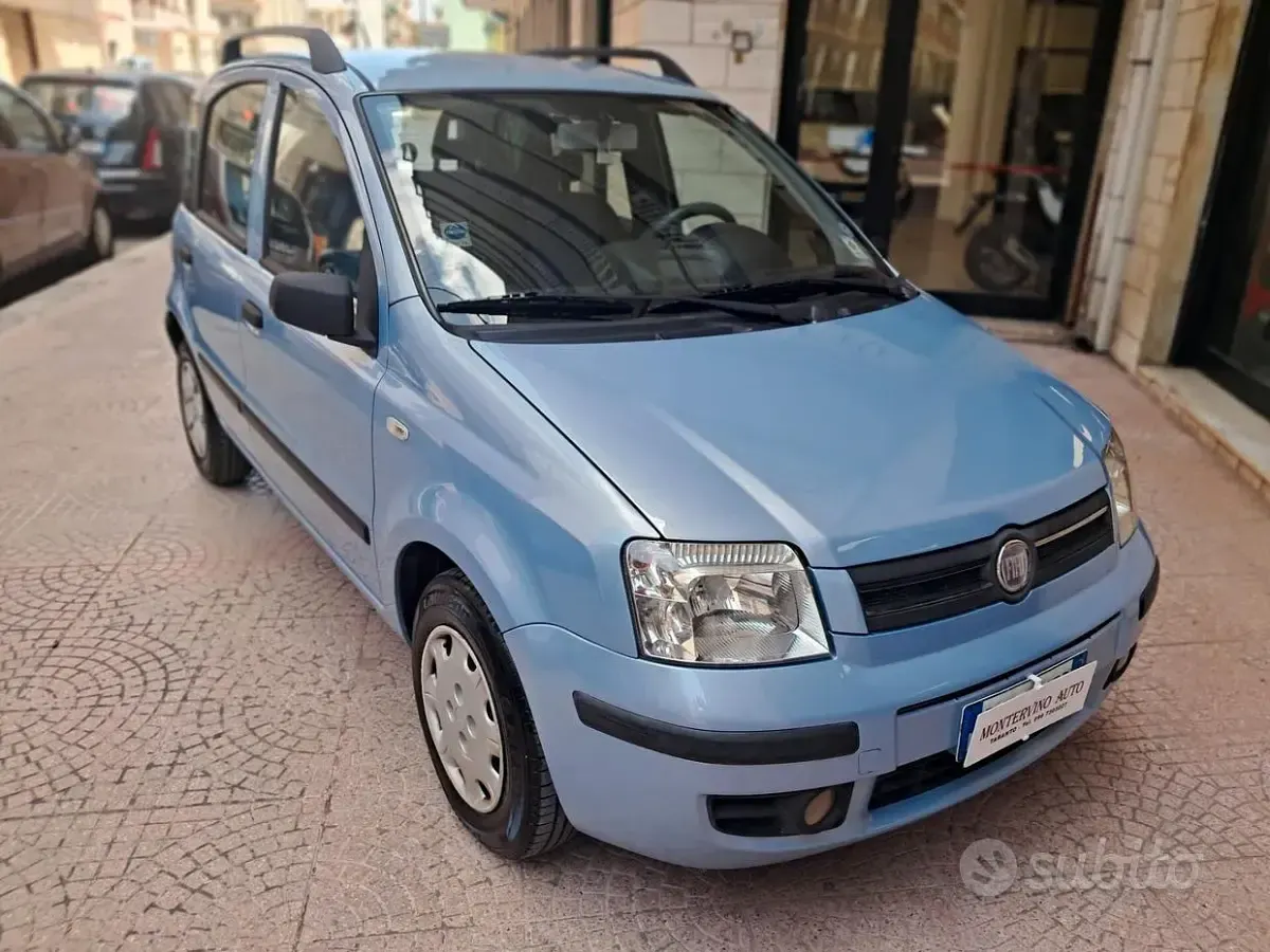 Usata Fiat Panda Dynamic 60 CV (44 kW) 2008 Bluazzurro Utilitaria