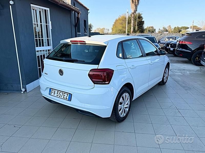 Usata VW Polo Comfortline 75 CV (55 kW) 2018 Bianco Utilitaria