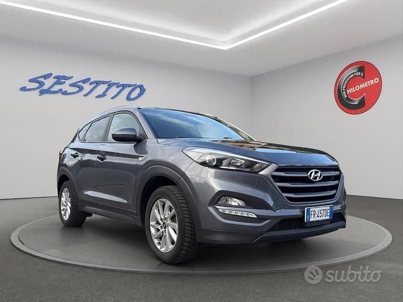 Usata Hyundai Tucson Comfort 132 CV (97 kW) 2018 Grigio SUV