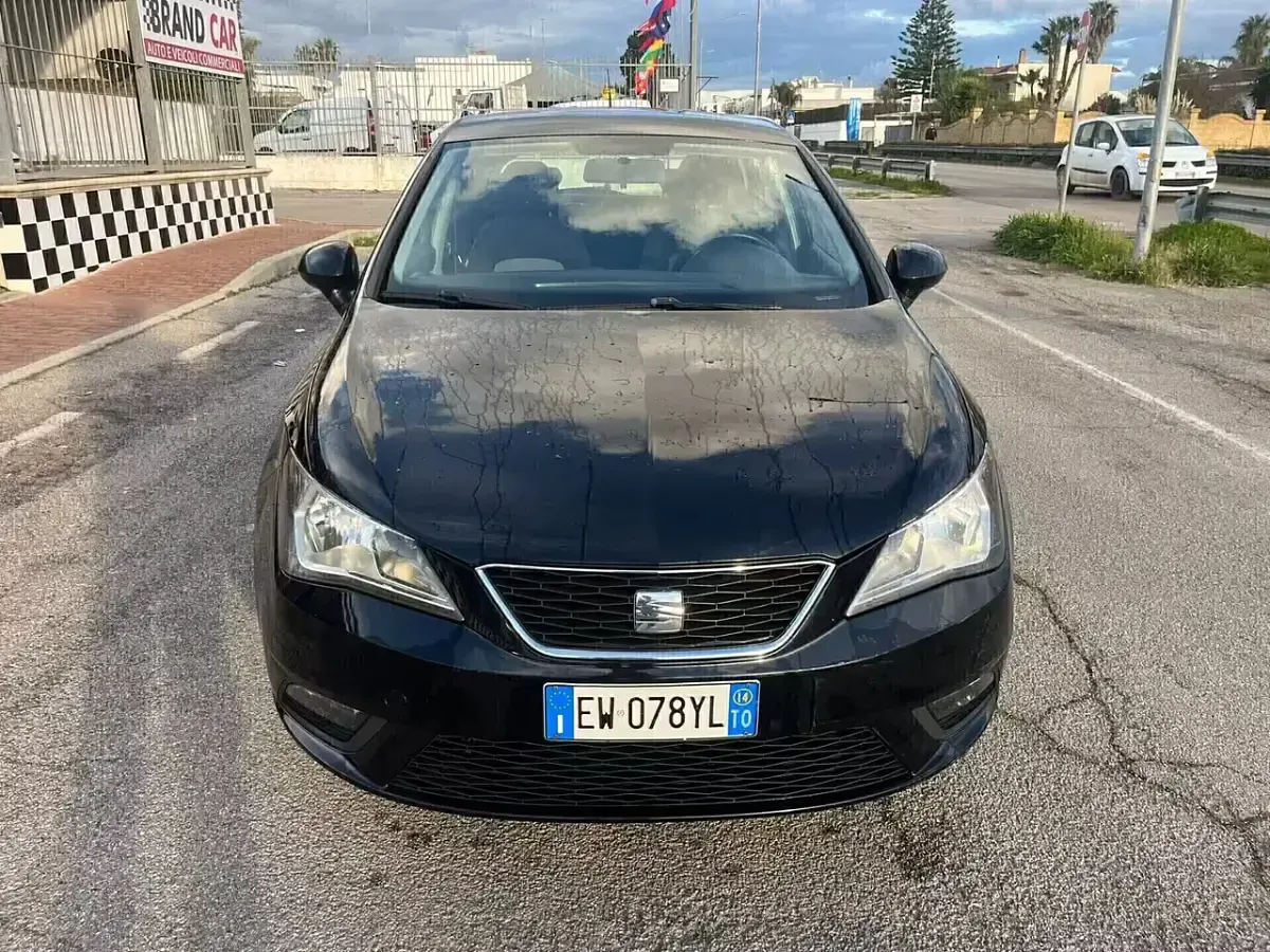 Usata Seat Ibiza Style 74 CV (54 kW) 2014 Nero Berlina