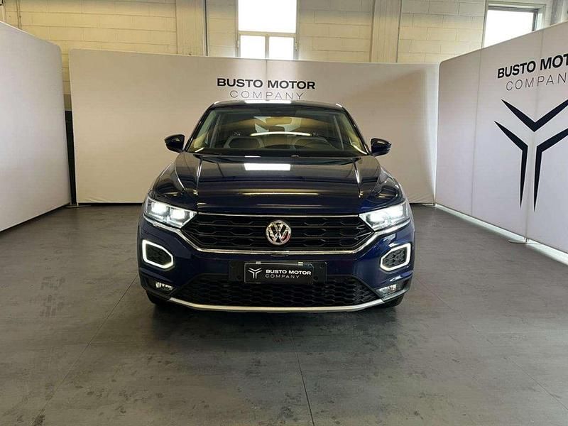 Usata VW T-Roc Advance 116 CV (85 kW) 2020 Blu SUV