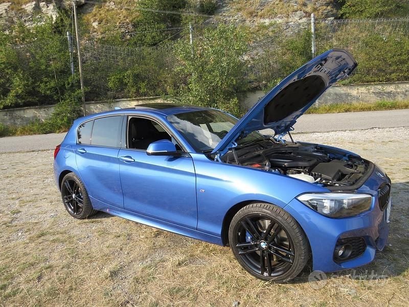 Usata BMW 120 M Sport 190 CV (139 kW) 2019 Blu Utilitaria