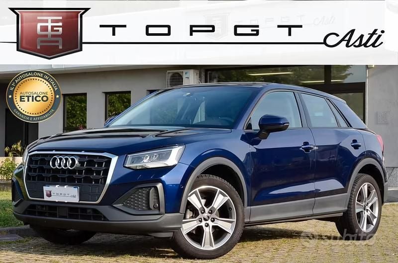 Usata Audi Q2 Advanced Plus 150 CV (110 kW) 2023 Blu SUV