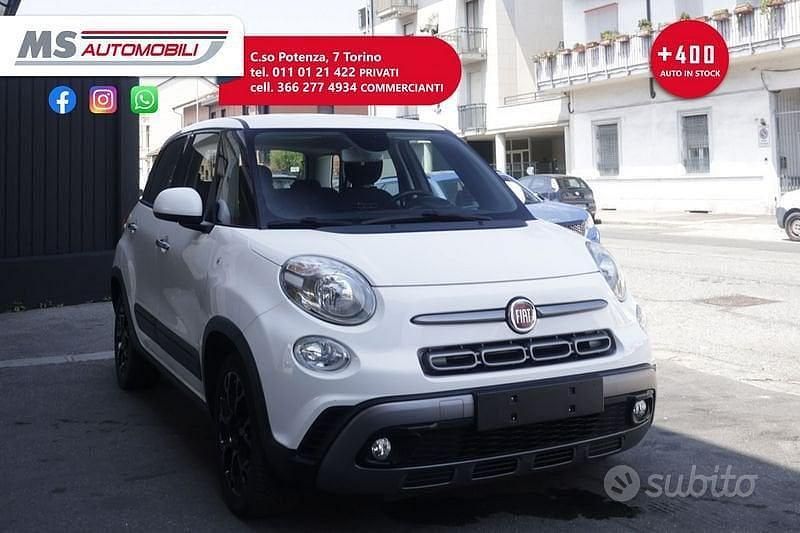 Bianco Usata 2021 Fiat 500L Cross Monovolume | 10.900 € (Buon prezzo) - Immagine 1/4
