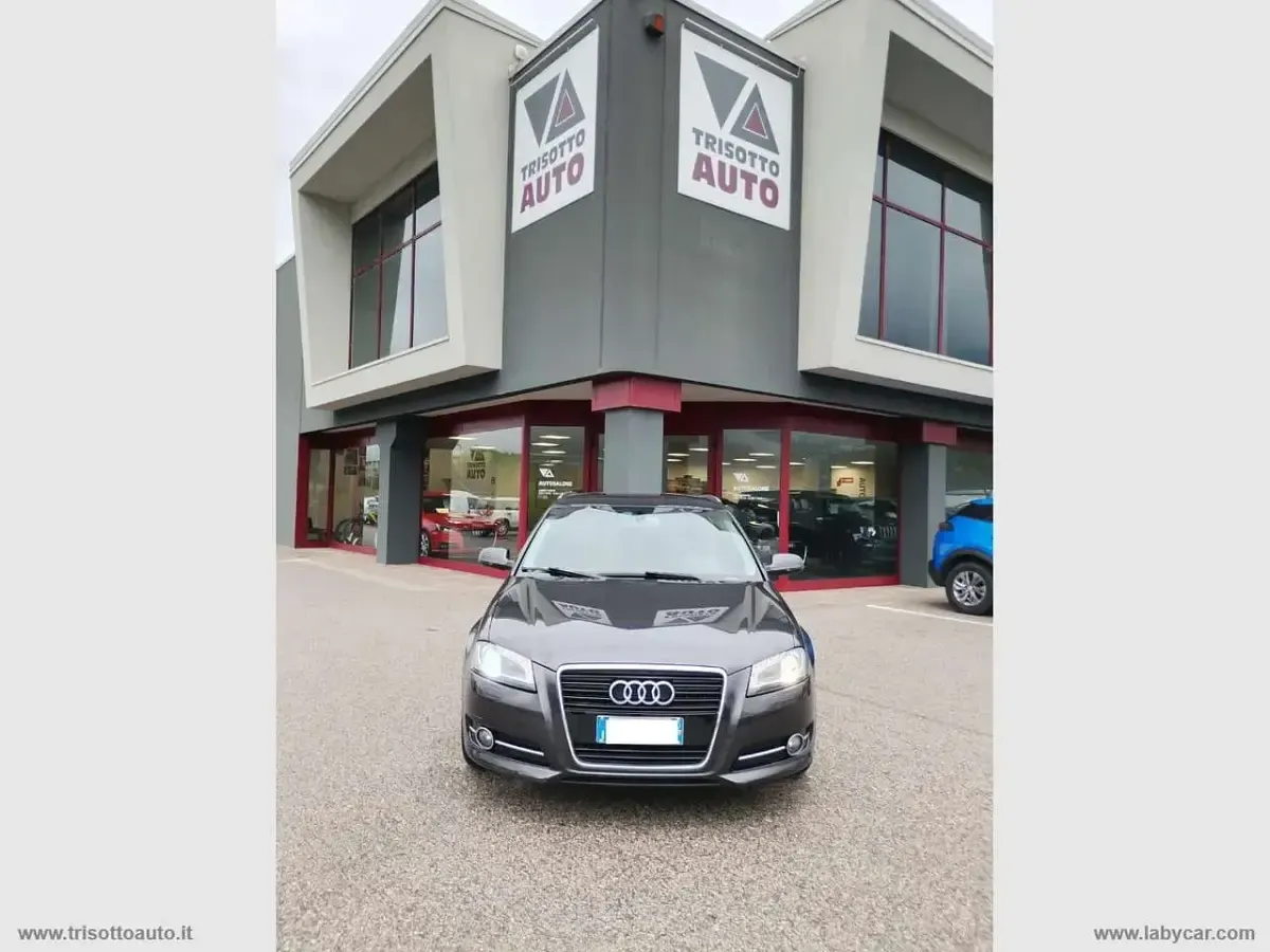 Usata Audi A3 Ambiente 90 CV (66 kW) 2012 Nero Utilitaria
