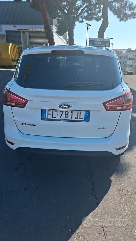 Usata Ford B-MAX 95 CV (69 kW) 2018 Bianco Monovolume