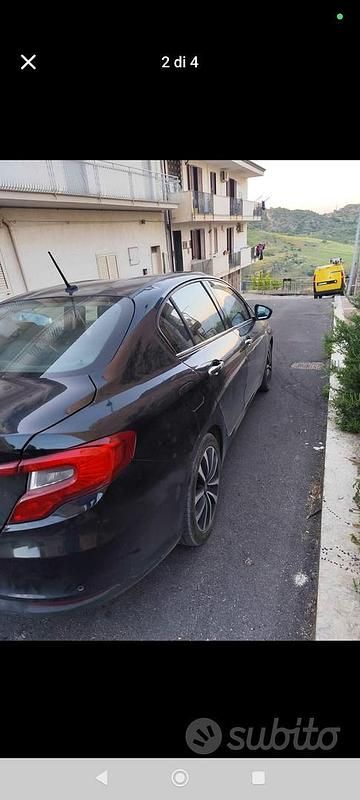 Usata Fiat Tipo 120 CV (88 kW) 2015 Nero Berlina