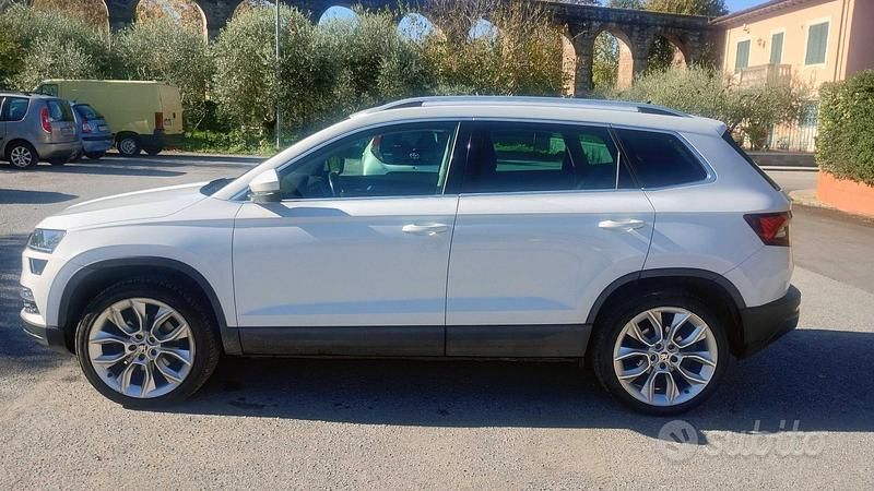 Usata Skoda Karoq Style 150 CV (110 kW) 2018 Bianco SUV