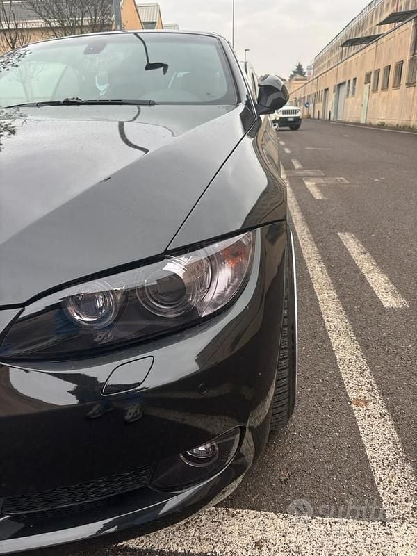 Usata BMW 320 Cabriolet Efficient Dynamics 2008 Nero Cabrio