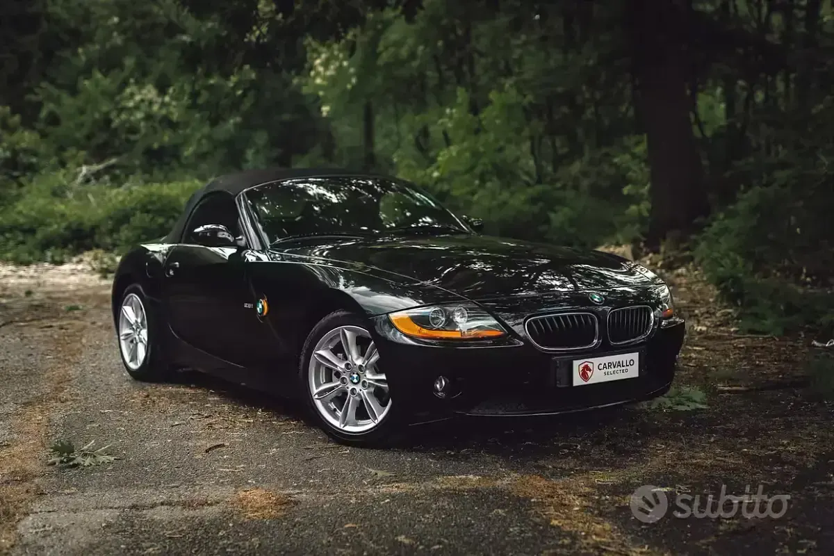 Usata BMW Z4 192 CV (141 kW) 2003 Nero Cabrio
