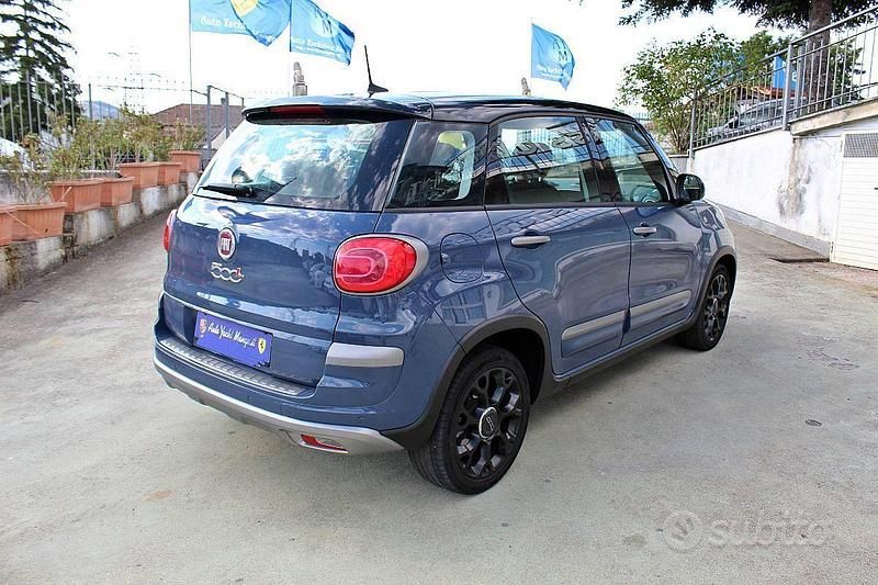 Usata Fiat 500L Cross 121 CV (88 kW) 2017 Blu Monovolume