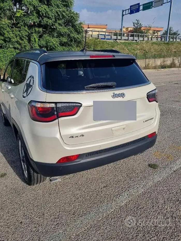 Usata Jeep Compass 140 CV (102 kW) 2018 Bianco SUV