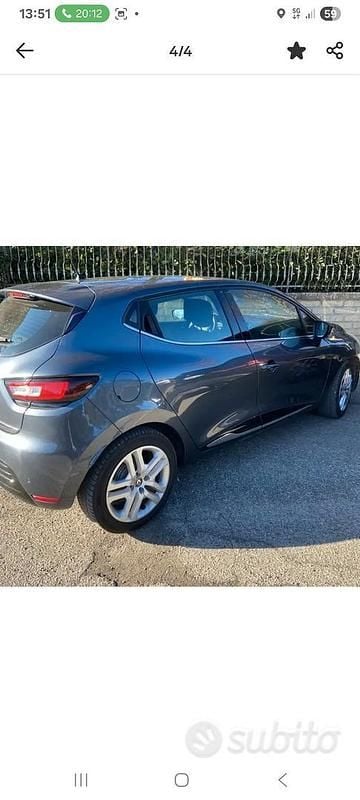 Usata Renault Clio IV Zen 90 CV (66 kW) 2019 Grigio Utilitaria