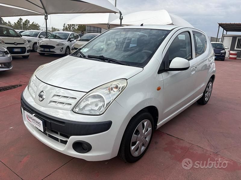 Usata Nissan Pixo 68 CV (50 kW) 2011 Bianco Utilitaria
