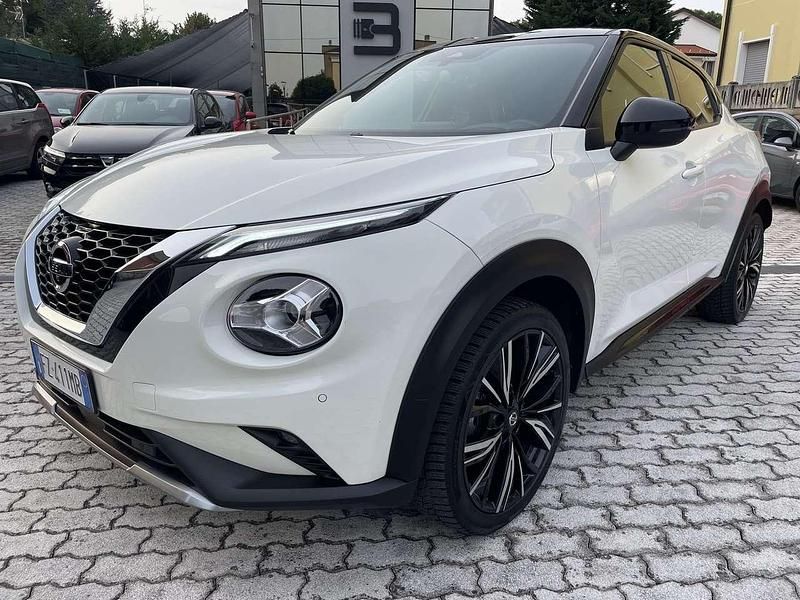 Bianco perla Usata 2020 Nissan Juke SUV | 16.800 € (Buon prezzo) - Immagine 1/4
