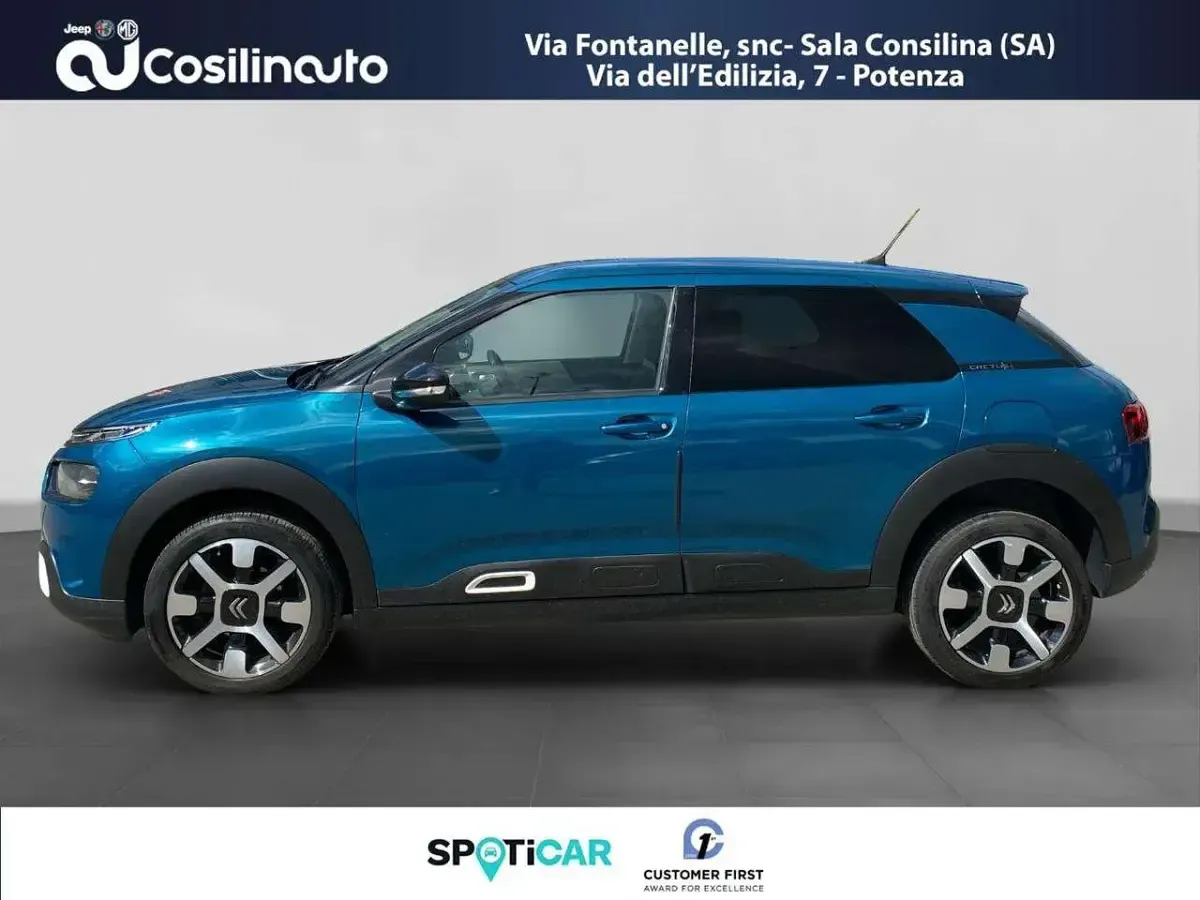Usata Citroën C4 102 CV (75 kW) 2019 Blu SUV