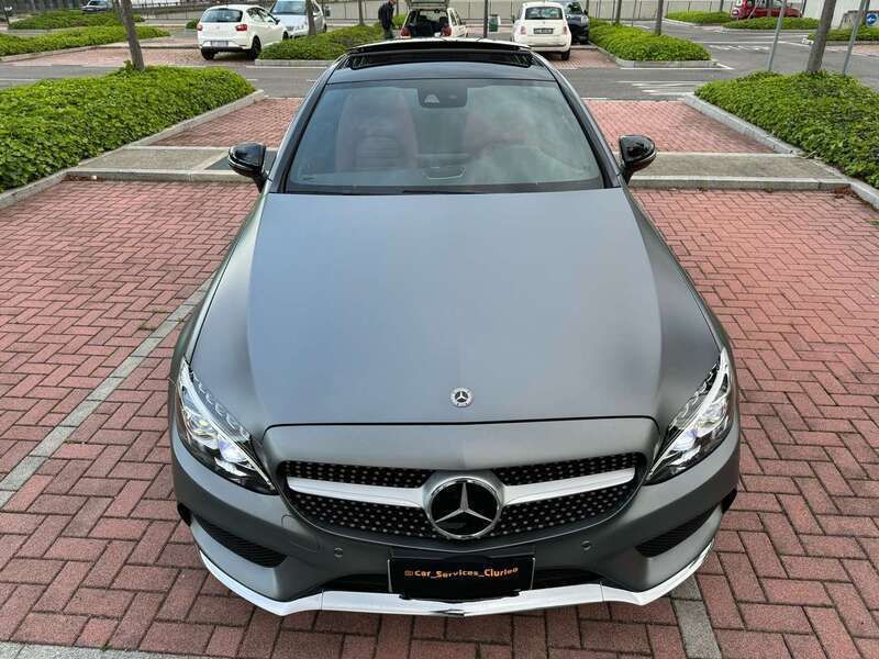 Usata Mercedes C250 Premium 204 CV (150 kW) 2017 Grigio Coupé