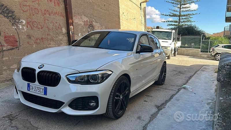 Usata BMW 116 M Sport 2018 Bianco Utilitaria