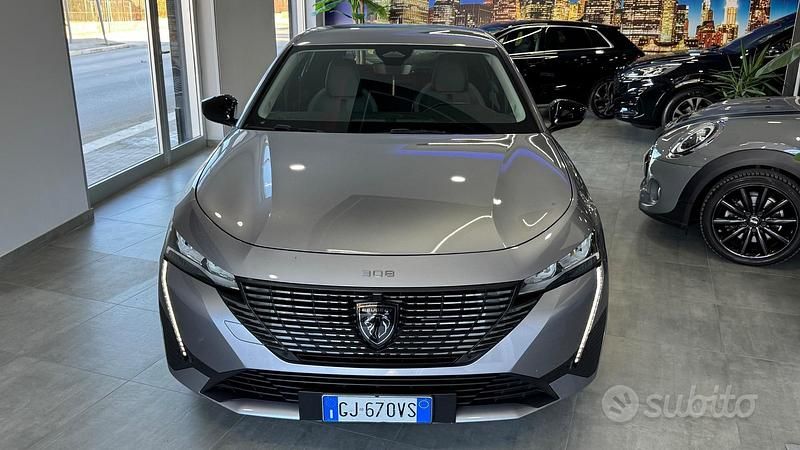Usata Peugeot 308 Allure 130 CV (95 kW) 2022 Nero Berlina