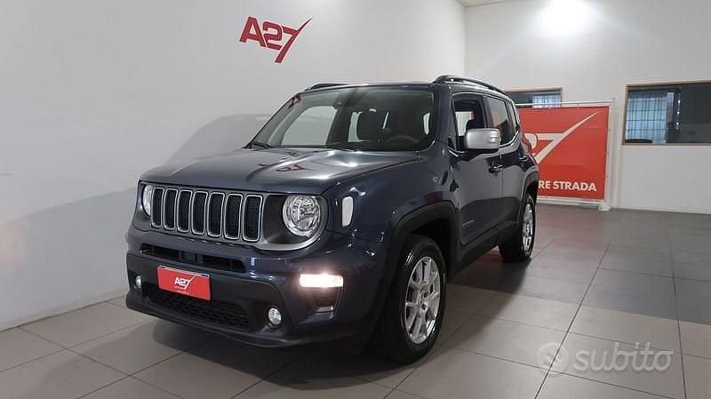 Usata Jeep Renegade Limited 190 CV (139 kW) 2022 Blu SUV