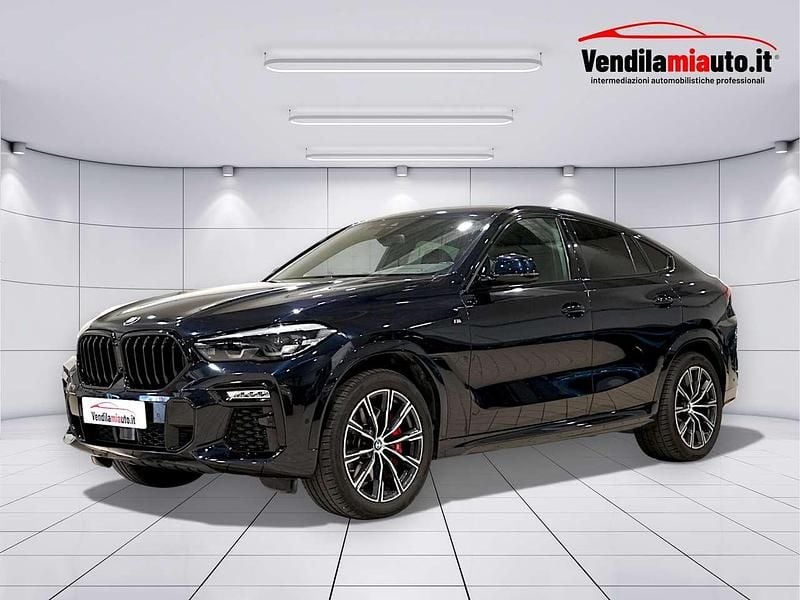 Usata BMW X6 M Sport 286 CV (210 kW) 2020 Blu/azzurro SUV