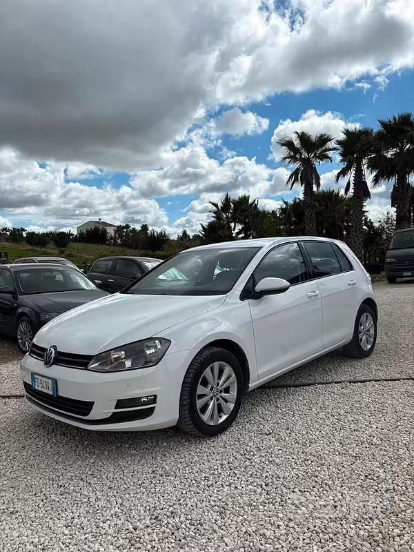 Usata VW Golf VII Business 110 CV (80 kW) 2016 Bianco Berlina