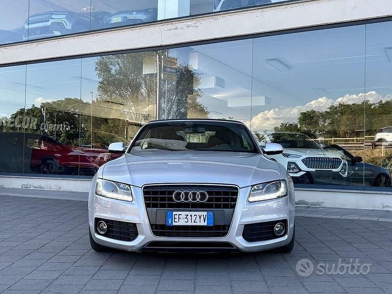 Usata Audi A5 Cabriolet Ambiente 170 CV (125 kW) 2011 Argento Cabrio
