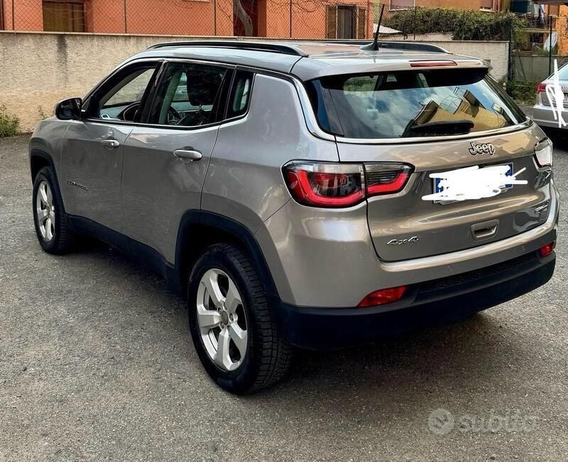 Usata Jeep Compass Longitude 140 CV (102 kW) 2018 Grigio SUV