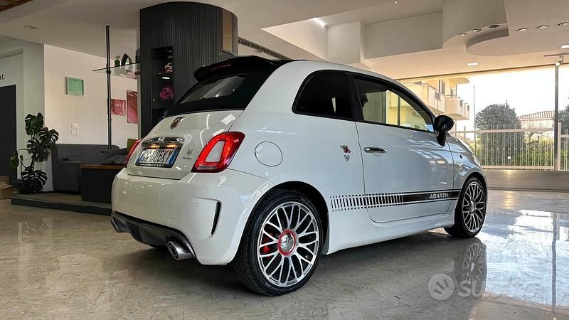 Usata Abarth 595C Turismo 160 CV (117 kW) 2014 Bianco Cabrio