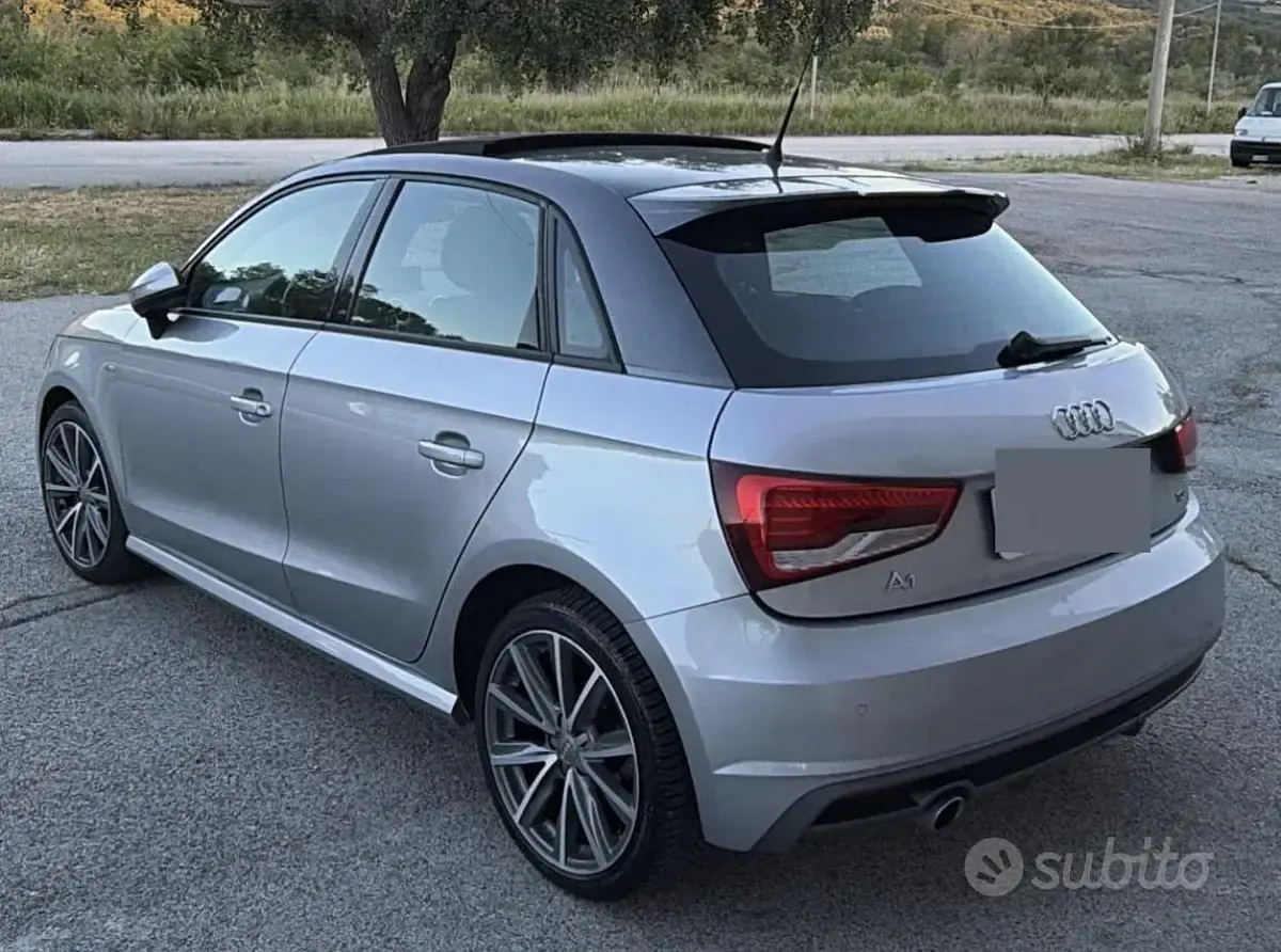 Usata Audi A1 S-Line 116 CV (85 kW) 2018 Grigio Berlina