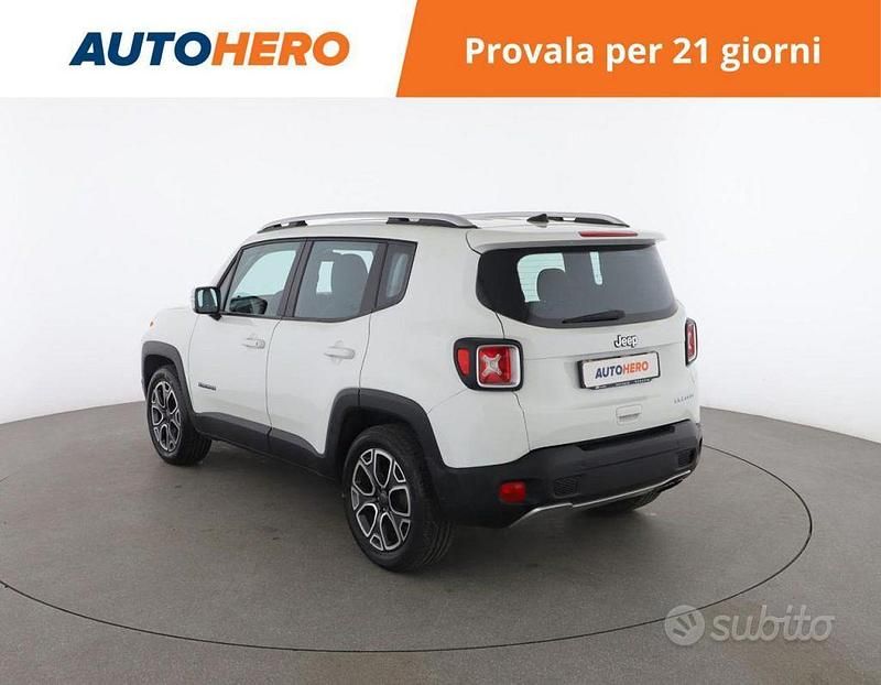 Usata Jeep Renegade Limited 140 CV (102 kW) 2018 Bianco SUV