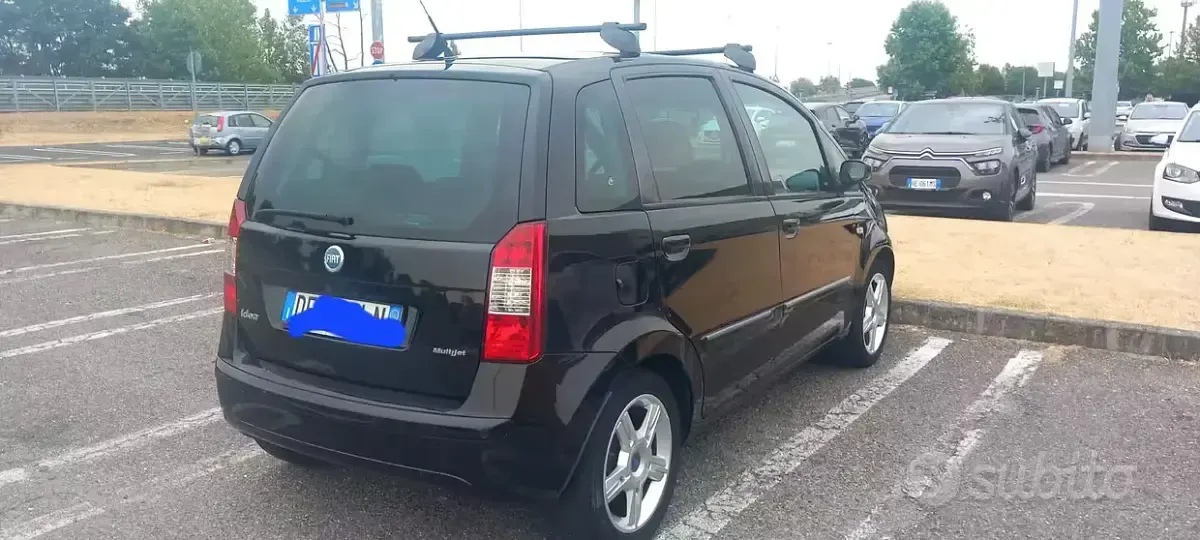 Usata Fiat Idea 69 CV (50 kW) 2006 Nero Monovolume
