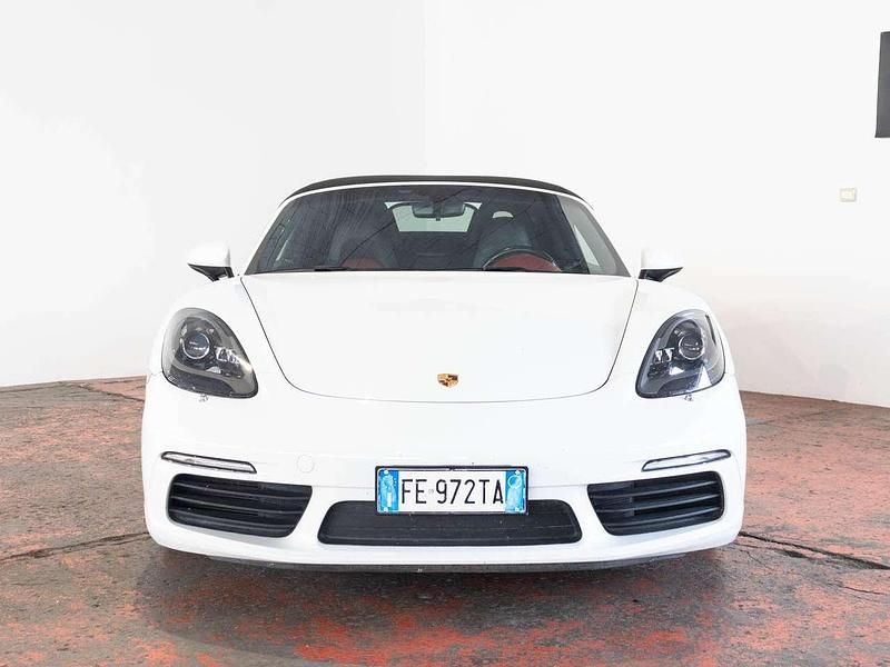 Usata Porsche 718 Boxster 300 CV (220 kW) 2016 Bianco Cabrio