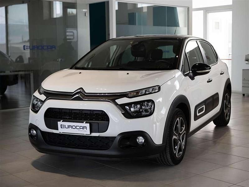 Bianco Usata 2022 Citroën C3 PureTech Tre volumi | 12.900 € (Cara) - Immagine 1/4