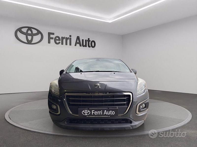 Usata Peugeot 3008 Active 120 CV (88 kW) 2016 Bianco Berlina